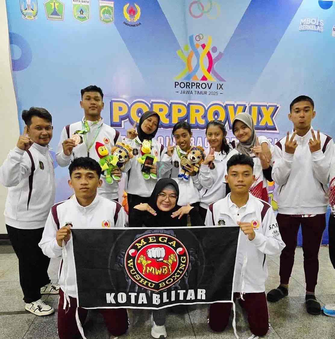 Para Atlet Wushu Kota Blitar