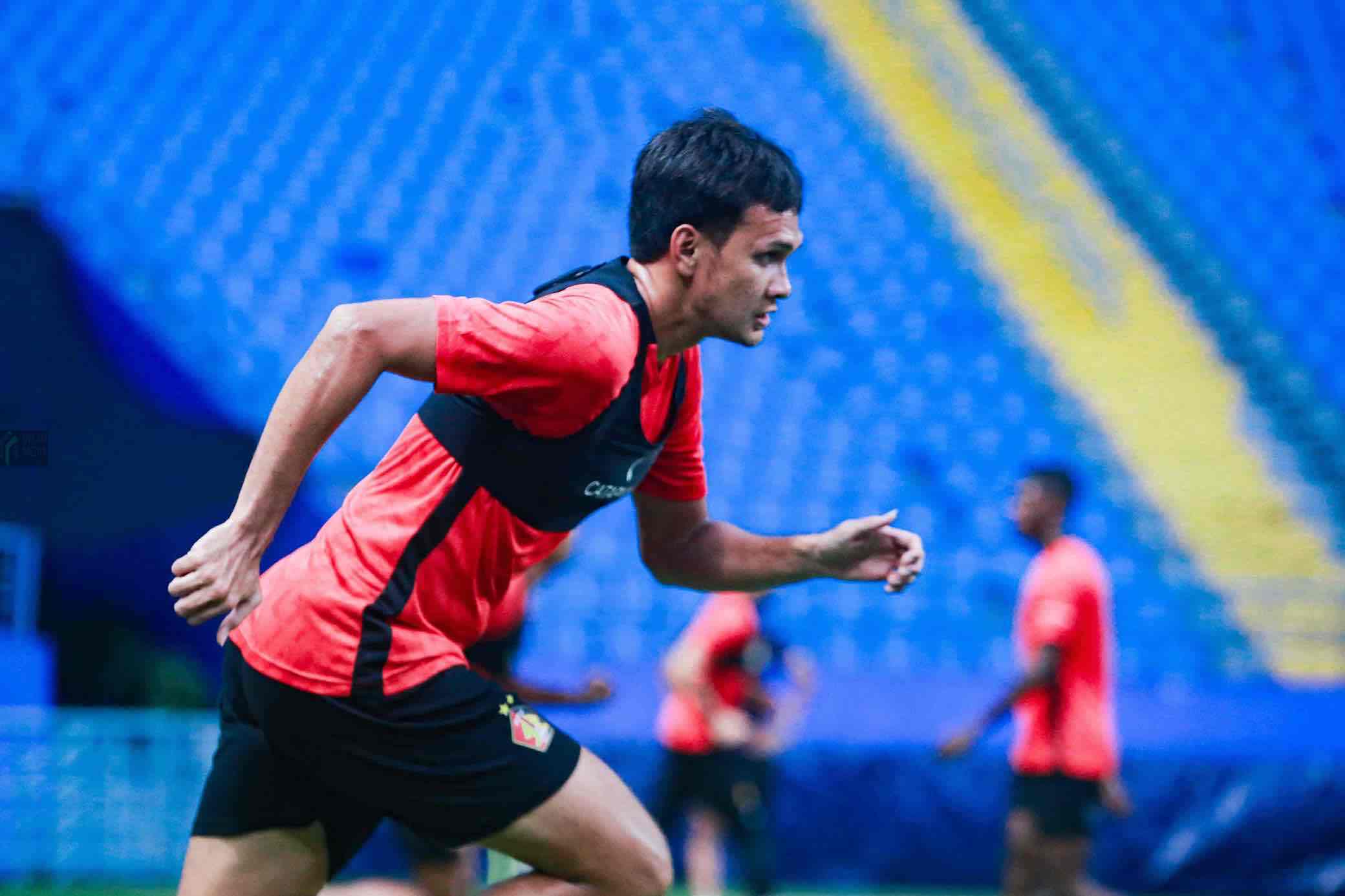 Pemain Persik Kediri Hamra Hehanusa