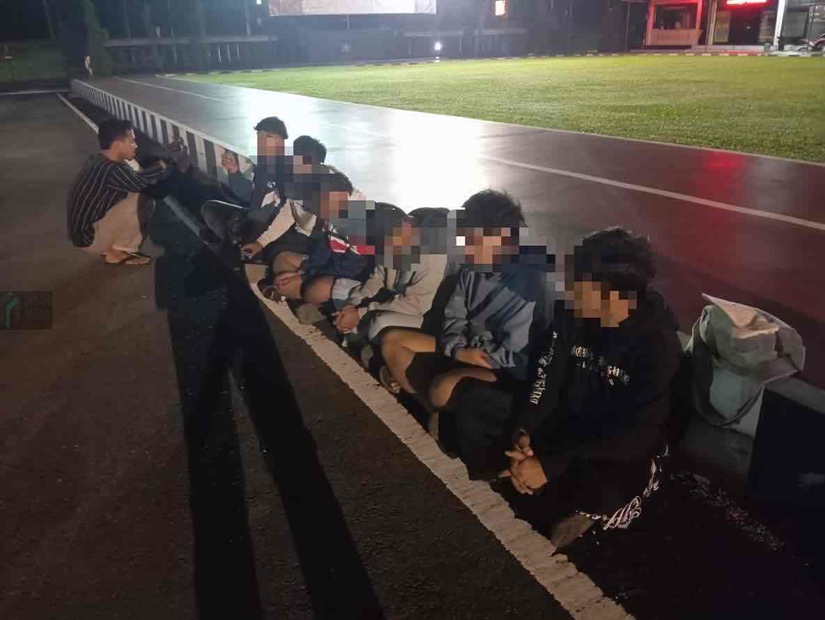 Polres Blitar Amankan 6 Anggota perguruan silat