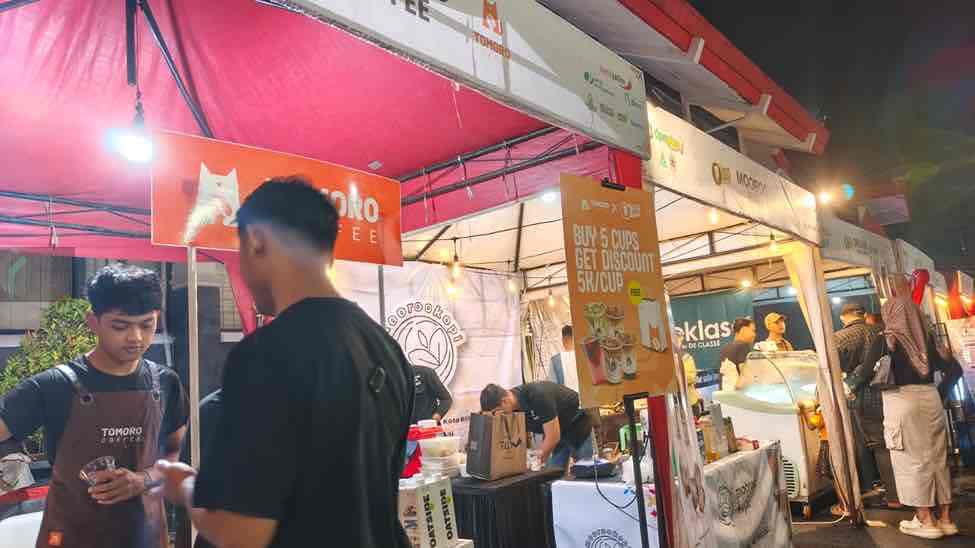 Suasana Soekarno Coffee Fest 2025 di Kota Blitar