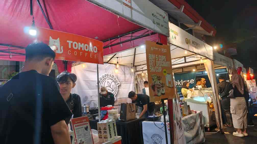 Stand Soekarno Coffee Fest 2025 di Kota Blitar