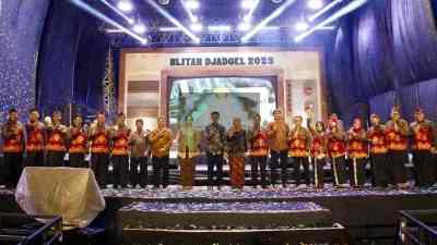 Wali Kota Blitar Syauqul Muhibbin saat Penutupan Blitar Djadoel