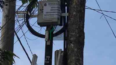 Kabel FO Wifi Tidak Berizin di Kota Blitar Disegel oleh Pemkot Blitar
