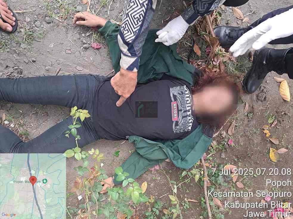 Ini Sosok Pria Pelaku Pembunuhan Perempuan di Jalan Raya Popoh, Selopuro Dita Oktavia Nama Mayat Perempuan di Jalan Raya Popoh Selopuro