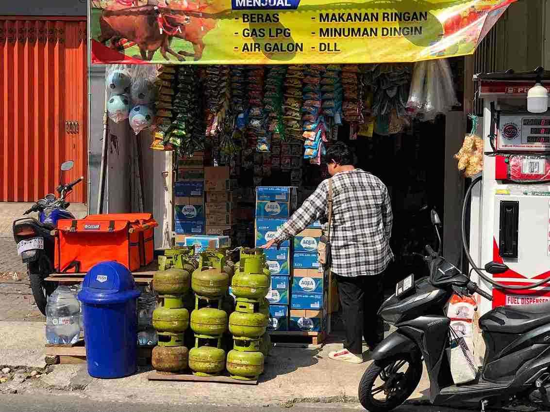Permintaan Tinggi, Gas LPG 3 Kg di Pangkalan Kota Blitar Cepat Habis Pangkalan LPG di Kota Blitar