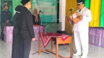 2 Wajah Baru Perangkat Desa Kalikalong, Kadus Kraguman dan Kaur Keuangan Resmi Dilantik
