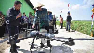 Pemanfaatan Drone untuk Pertanian di kabupaten Kebumen