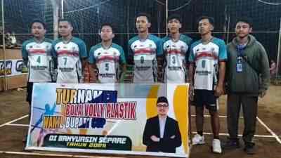 Pembukaan Lomba Bola Voli Plastik Wakil Bupati Cup di Kabupaten Purworejo diikuti 32 Tim dalam Rangka HUT RI ke 80