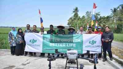 Kebumen Serius Hadapi Krisis Pangan Global, Wabup Zaeni Dorong Revolusi Pertanian Modern Lewat Teknologi Drone