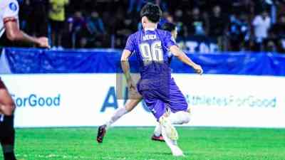 Striker Persik Kediri Mierza Firjatullah