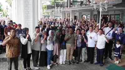 Beri Penguatan Akses Gizi, Warga Kediri Antusiasme Program MBG