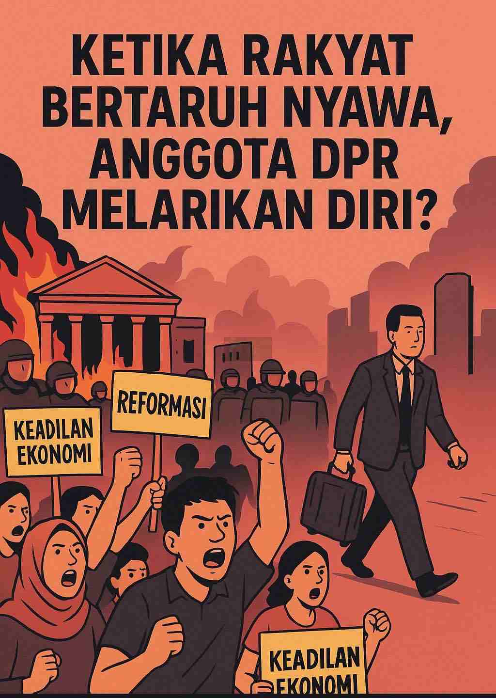 Ilustrasi Demonstrasi