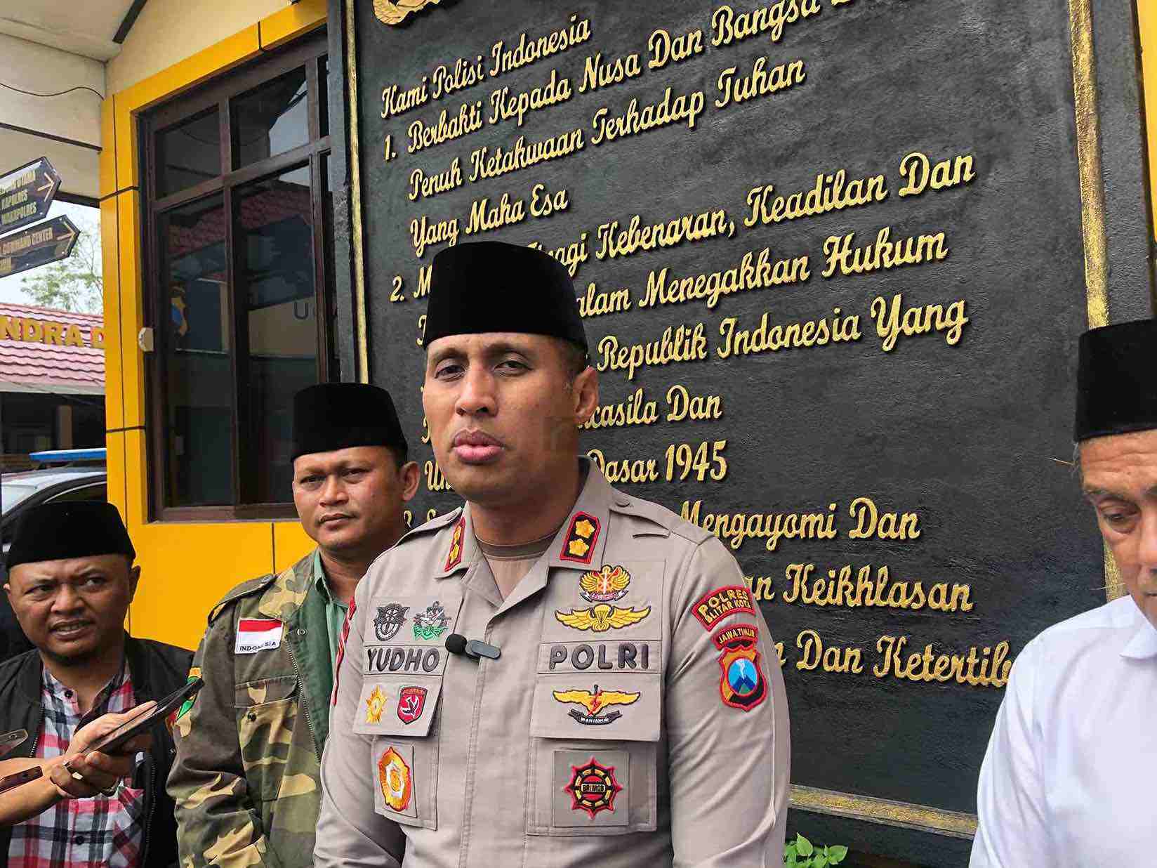 Tangkap 143 Remaja, Kapolres Blitar Kota: Ini Bukan Demo, Tapi “Penyerangan" Kapolres Blitar Kota AKBP Titus Yudho Uly