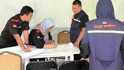 Kementerian Kesehatan Menggelar Pemberdayaan dan Peningkatan Kapasitas Tenaga Cadangan Kesehatan Emergency Medical Team TCK EMT Tipe 2 Indonesia di Sentul Bogor