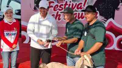Ketua Umum PSI Menghadiri Festival Omah Sawah Kediri