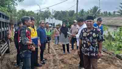 Komisi II DPRD Kabupaten Purworejo Tinjau Proyek Jalan Kalirejo–Hargorojo