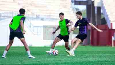 Pemain Persik Kediri Berlatih Menjelang Lawan Bali United