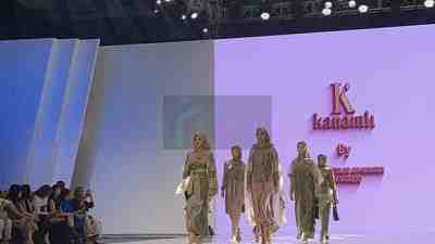 Penampilan SMK Unggulan An Nawawi Purworejo di Jogja Fashion Week 2025