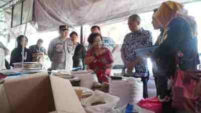 Satgas Pangan Polres Blitar Mendata Harga Beras di Sejumlah Pasar di Blitar