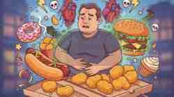 Ini Bahaya Junk Food, Dinkes Kota Blitar Ingatkan Bahaya untuk Remaja Putri Bahaya Junk Food Ilustrasi Gemini