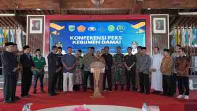 Deklarasi Damai Tokoh Agama Tokoh Masyarakat di Kebumen