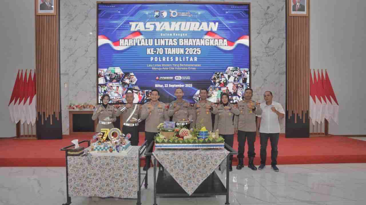 HUT Satlantas Polres Blitar