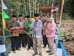 Jembatan Diresmikan, Mimpi Punya Akses Perekonomian Cepat Warga Dusun Pager Gunung Terwujud