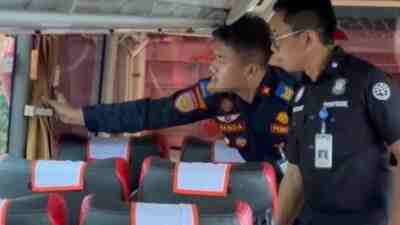 Puluhan Bus di Terminal Patria Blitar Jalani Rampcheck Puluhan Bus di Terminal Patria Blitar Jalani Rampcheck