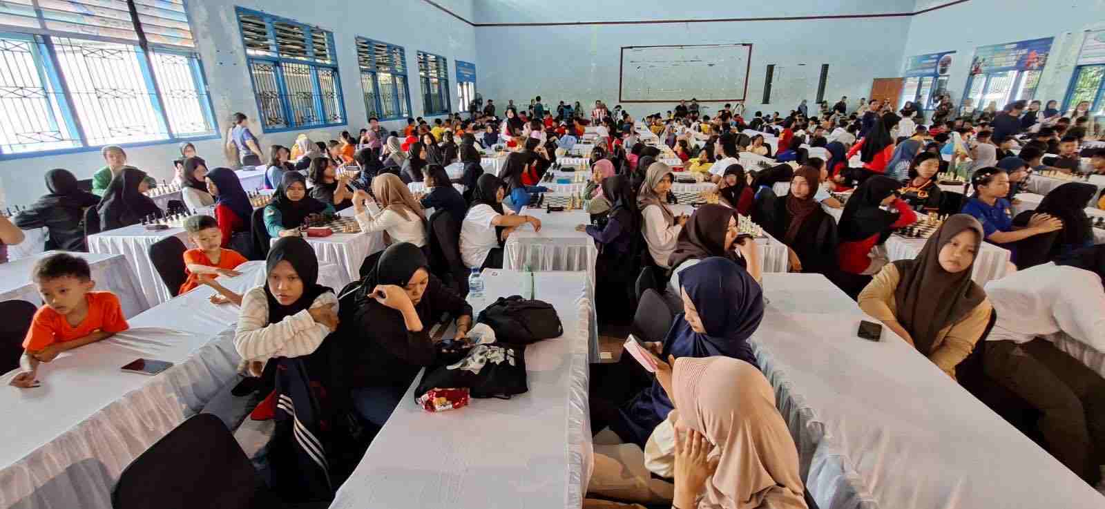 Wujudkan Kediri City Tourism Disbudparpora Gelar Turnamen Catur Nasional Kejari Cup 2025 Sebanyak 611 Peserta Ramikan Open Tournament Catur Nasional Kajari Cup 2025