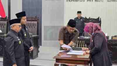 Penandatanganan Nota Kesepakatan KUA-PPAS 2025