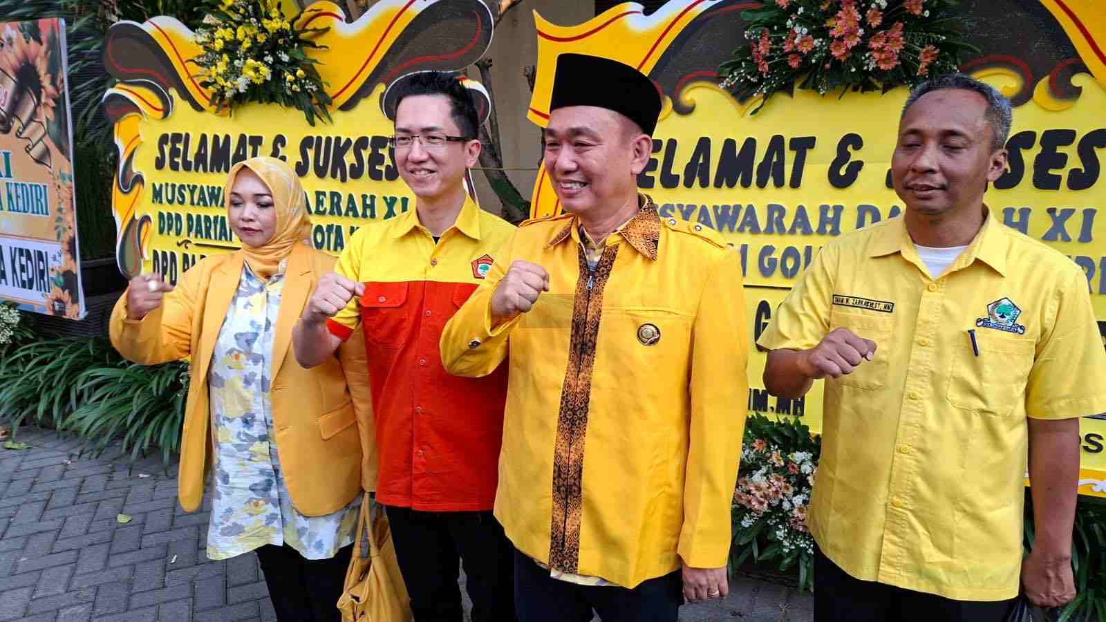 Musda XI, Ketua DPD I Jatim Berharap Pengurus DPD Golkar Kota Kediri Libatkan 50 persen Anak Muda ketua DPD Partai Golkar Jawa Timur Ali Mufthi