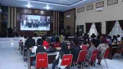 22 Anak Penyerang Mapolres Blitar Kota Selesai Jalani Bakti Sosial