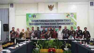 Koperasi Tirta Kelud Brawijaya, Kolaborasi Warga dan TNI agar Tambang Sejahterakan Warga Forum Pembinaan Tata Cara Perizinan Tambang