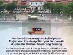 Akibat Banjir di Semarang, KAI Terpaksa Refund Tiket Penumpang, Ini Sebabnya