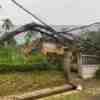 Pohon Berdiameter 20 Meter Tumbang Timpa Rumah Warga Modangan