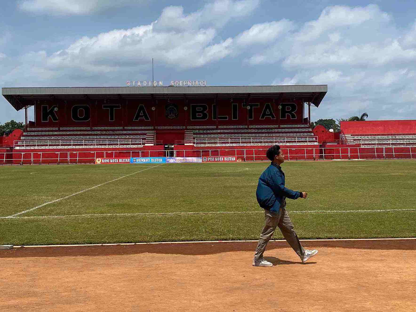 Minim Anggaran Perawatan, Pemkot Blitar Upayakan Stadion Supriadi Tetap Layak untuk Olahraga Stadion Supriadi Kota Blitar