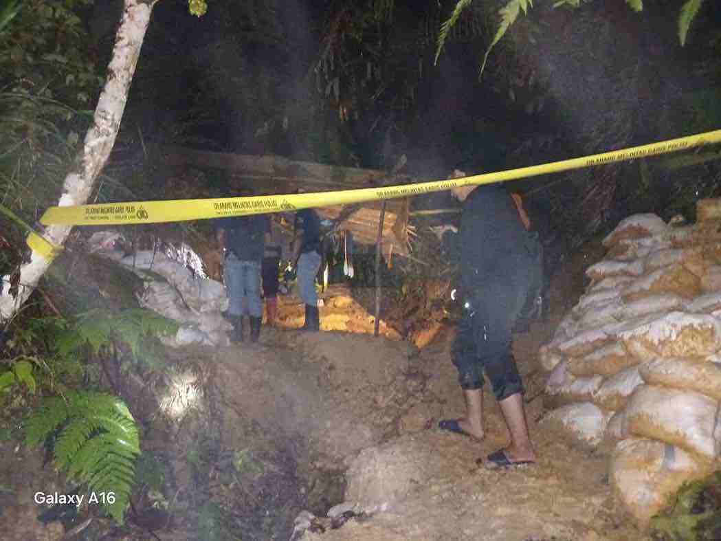 Tambang Emas di Kebumen Longsor Akibatkan Seorang Penambang Edi Sutamaji Warga Grobogan Tewas Tertimbun Longsor