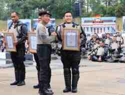 Jabat Kapolres Blitar, AKBP Arif Fazlurrahman Raih Penghargaan Quick Wing di Apel Kasatwil 2025