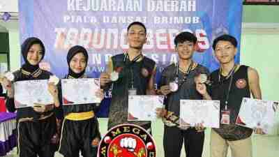 Atlet Wushu Kota Blitar Mendapat Medali