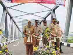 Alhamdulillah, Jembatan Weton Kulon Kembali Berfungsi, Diresmikan BNPB usai Diterjang Banjir 2022