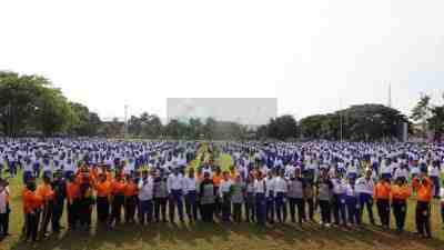 Bupati Purworejo Hadiri Latihan Lien Ting Kung