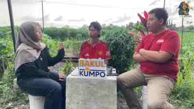 Erita Dwi A saat di Podcast Bakul Kumpo