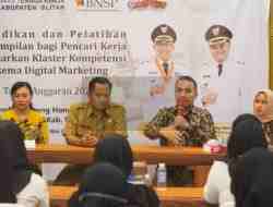 Tembus 380 Pendaftar, Pelatihan Digital Marketing DBHCHT Kabupaten Blitar Siap Buka Gelombang Kedua