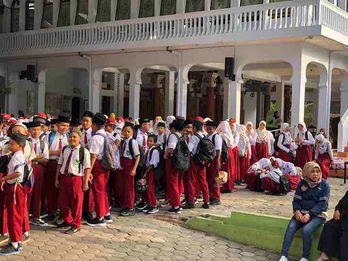 Pelajar SD di Kota Blitar