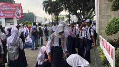 Pelajar SMP di Kota Blitar