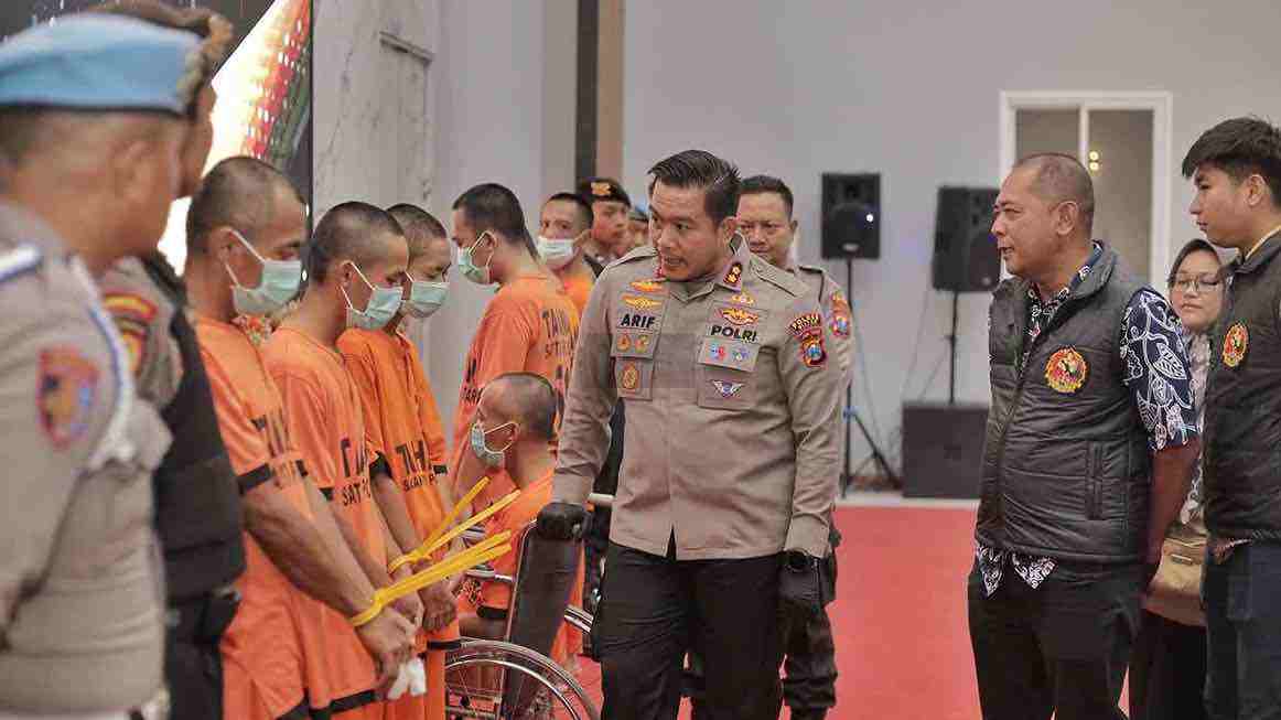 Pelaku Pencurian di Wilayah Hukum Polres Blitar