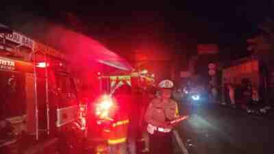 Bengkel Vulkanisir Ban Madju Purworejo Ludes Terbakar, Warga Panik di Lokasi Padat Penduduk