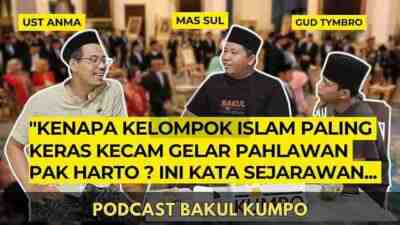 Podcast Bakul Kumpo Membahas Gelar Pahlawan kepada Soeharto