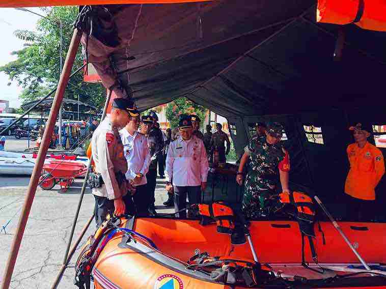 Polres Blitar Kota Mempersiapkan Peralatan Menghadapi Darurat Bencana