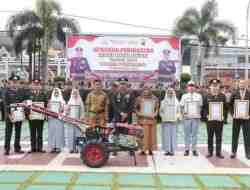 Peringatan Hari Pahlawan, Polres Purworejo Beri Beri Penghargaan pada Anggota Berprestasi dan Warga